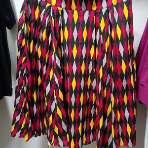 3x Pinup Couture Little Jun in red house harlequin